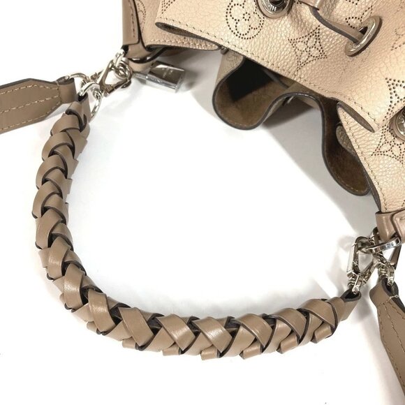 LOUIS VUITTON M55799 MonogramMahina Mulia 2WAY Crossbody Handbag Shoulder Bag - Picture 10 of 16